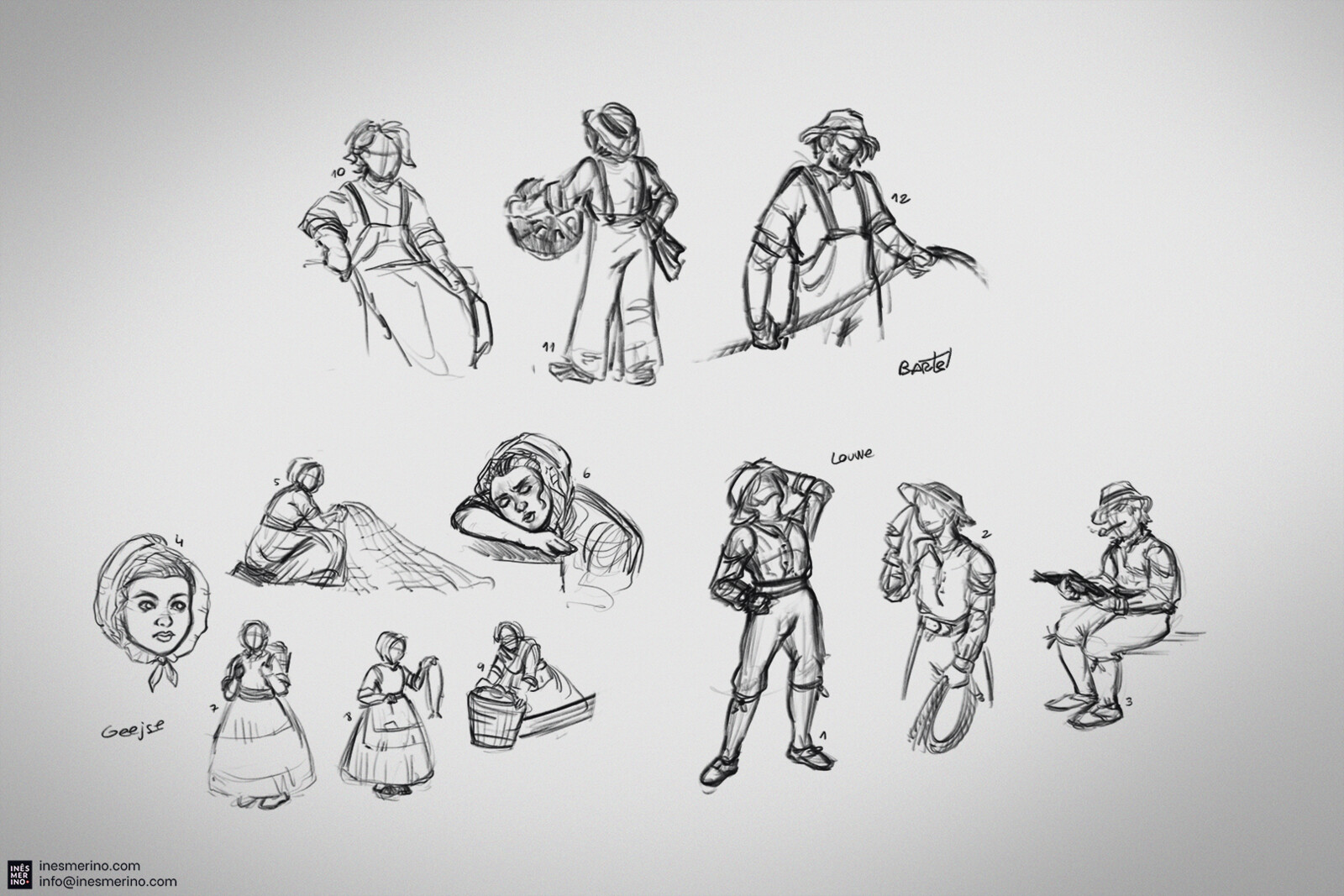 Pose and personality exploration