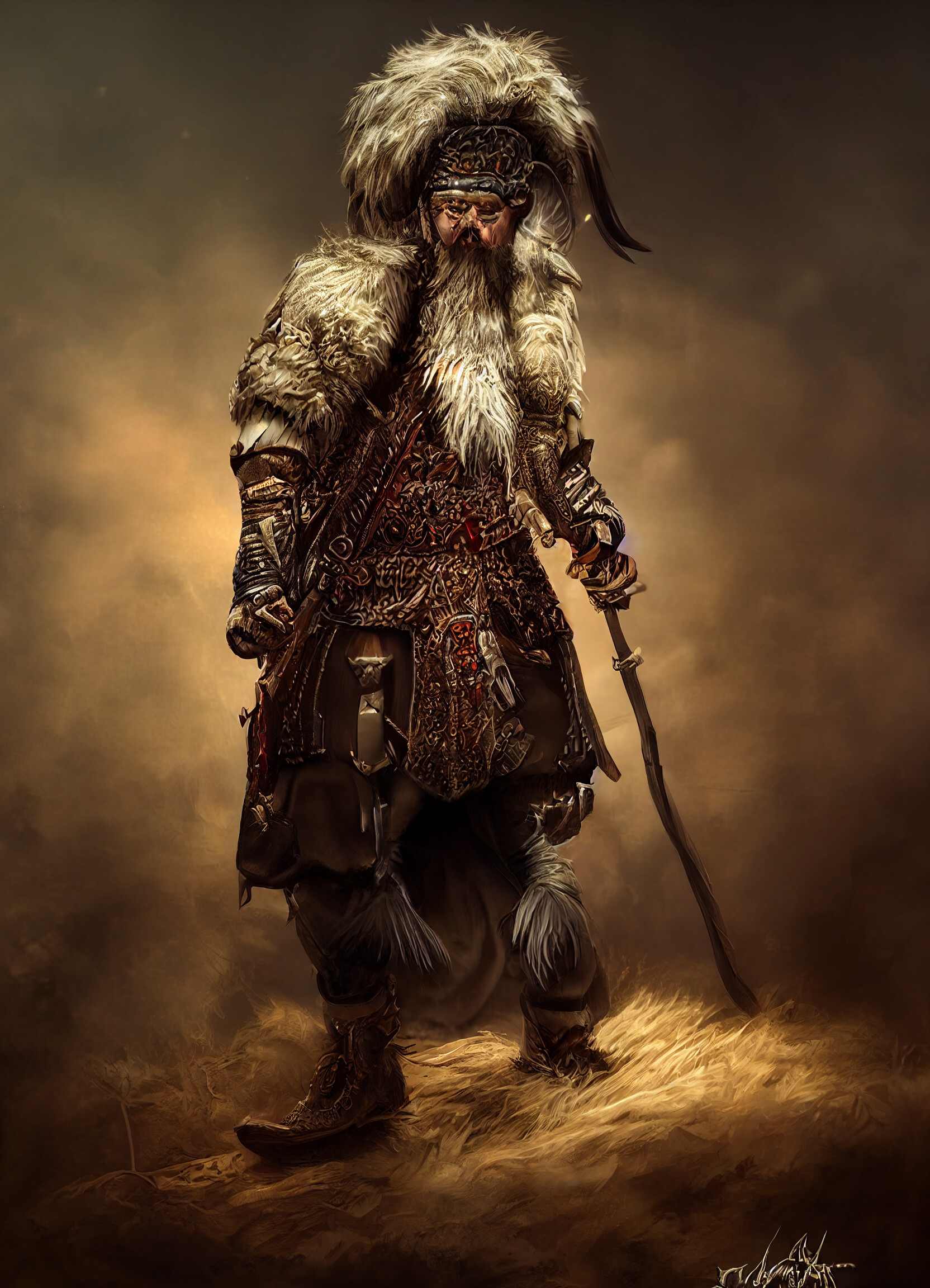 ArtStation - Tatar Warriors