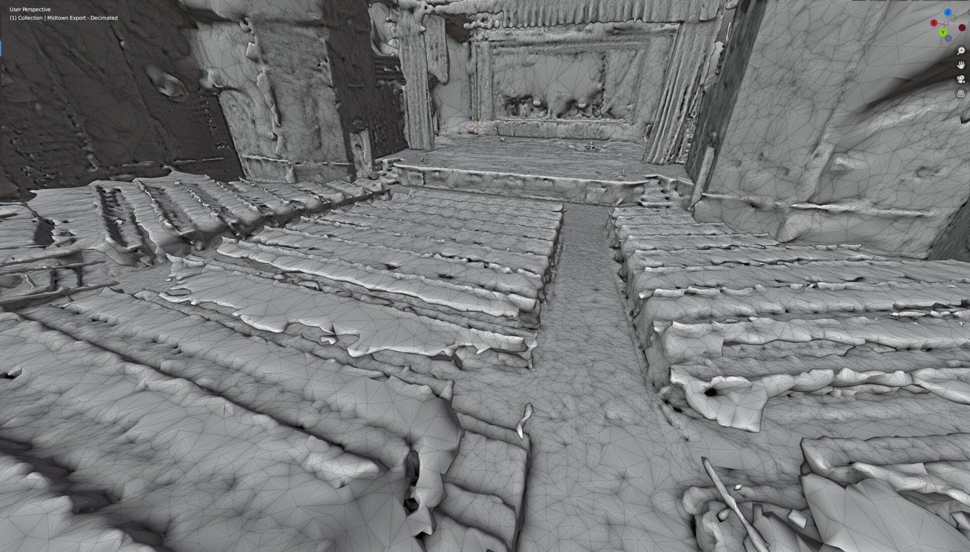SMOUSE - [Photogrammetry] Atlanta Auditorium - Manual Scan & Retopology