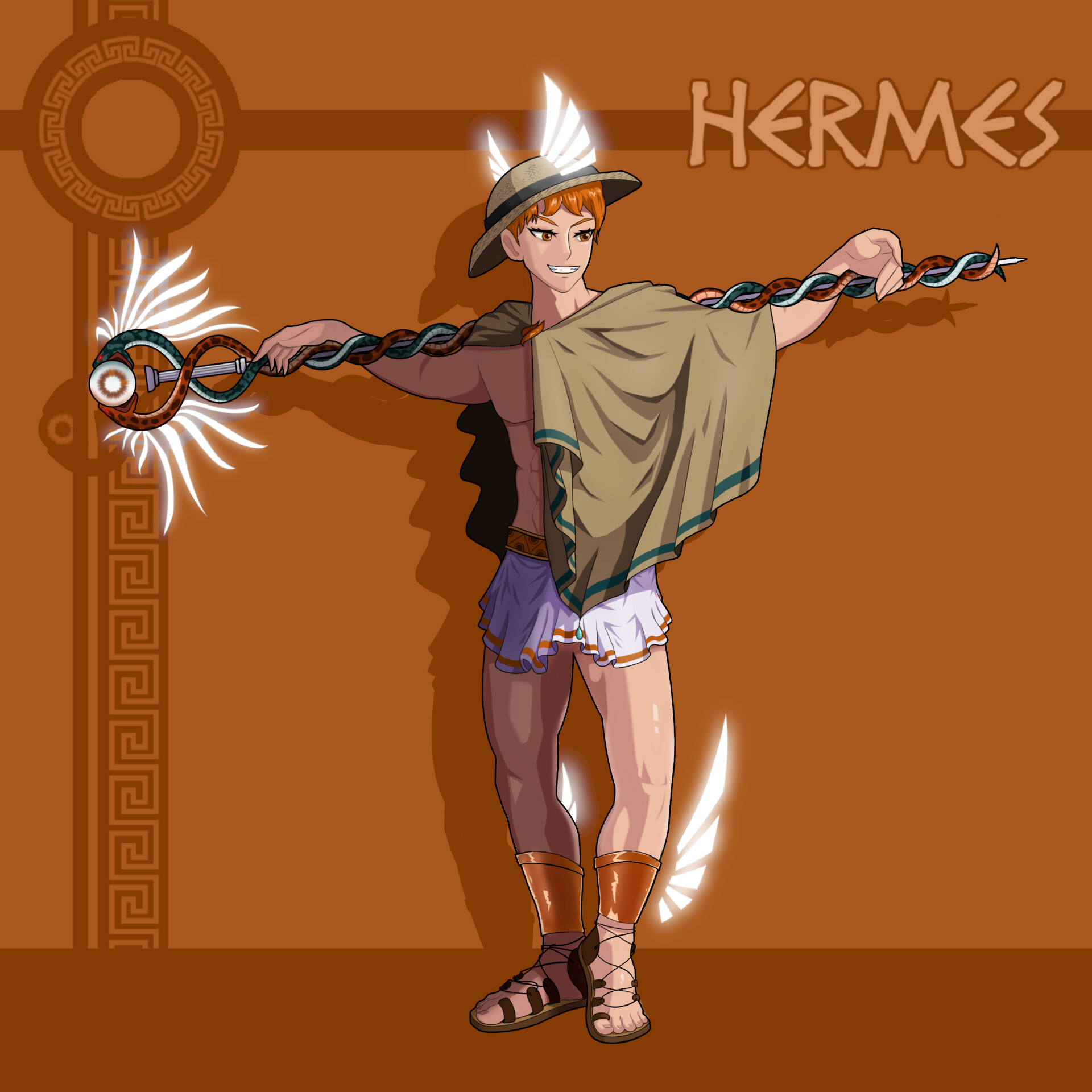Hermes from Greek Roman Sinhwa: Olympus Guardian