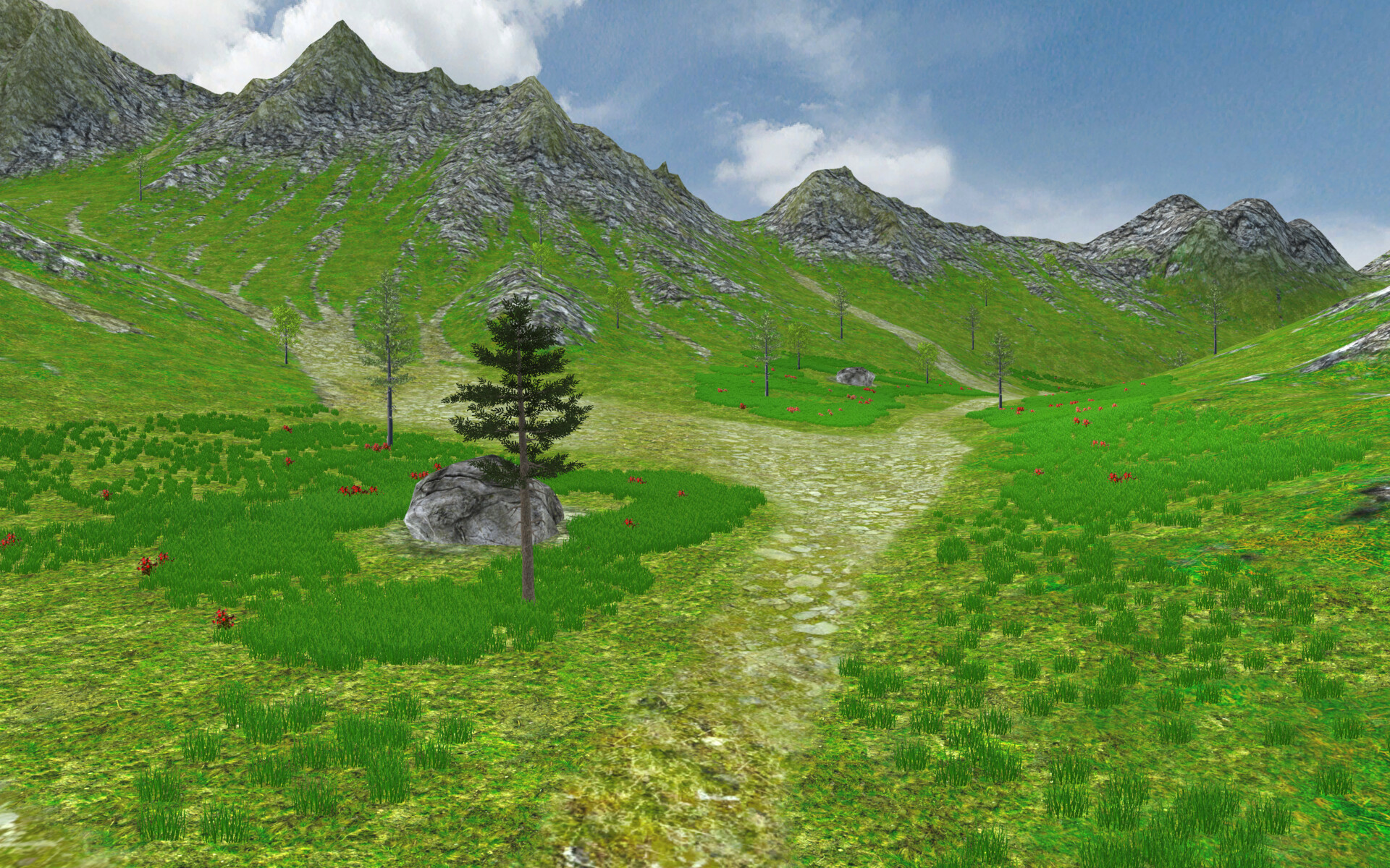 ArtStation - Realistic wolf game Environment