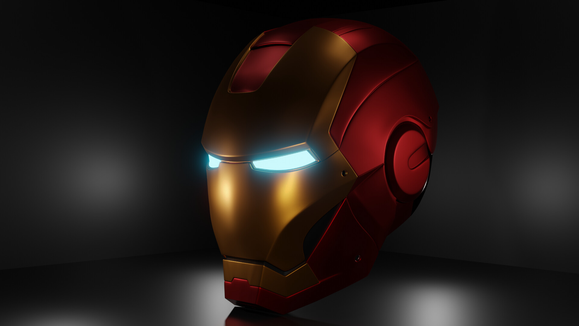 ArtStation - iron man helmet mk 3
