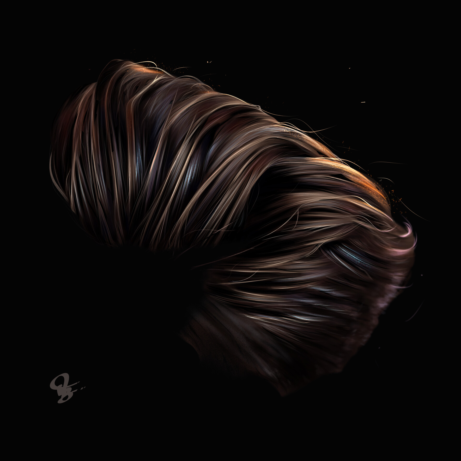 ArtStation - Short hair