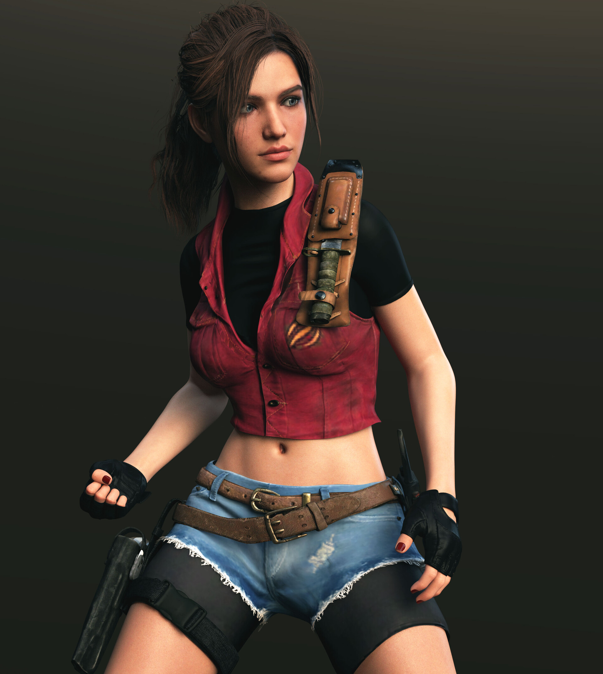 ArtStation - Claire Redfield (Resident Evil character)