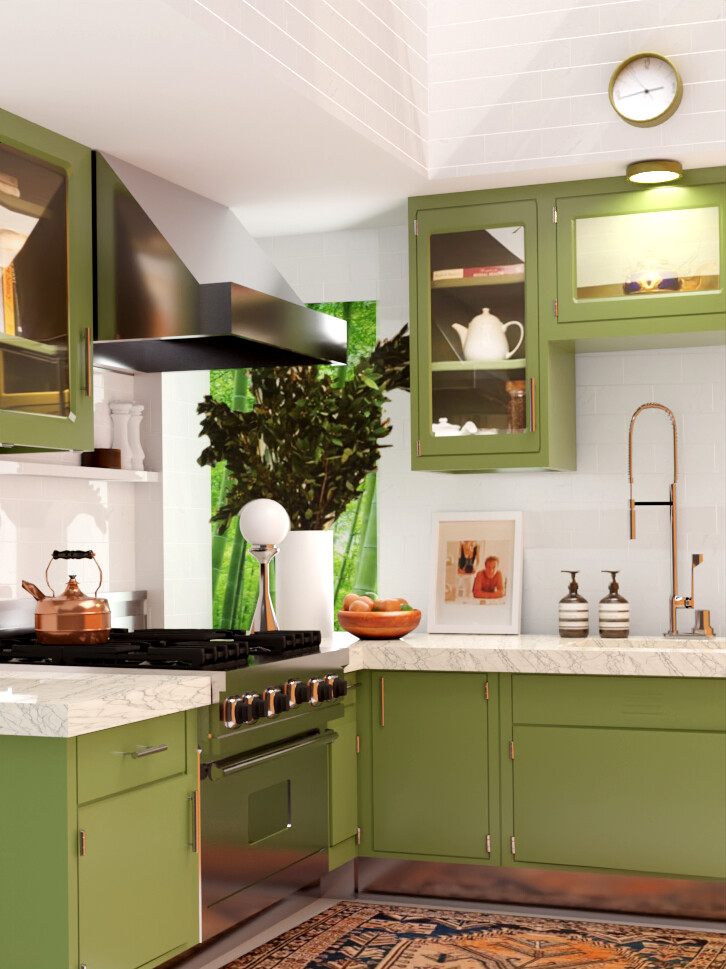 ArtStation Dakota Johnson's Kitchen Blender 3d Photorealistic Remake