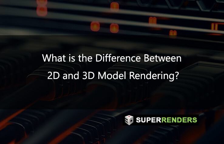 ArtStation - What is the Difference Between 2D and 3D Model Rendering?