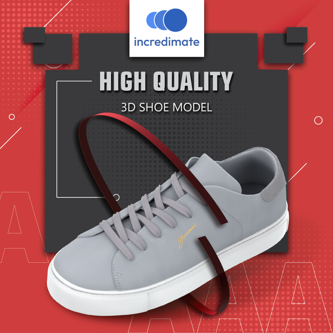 High Quality 3D Shoe Model