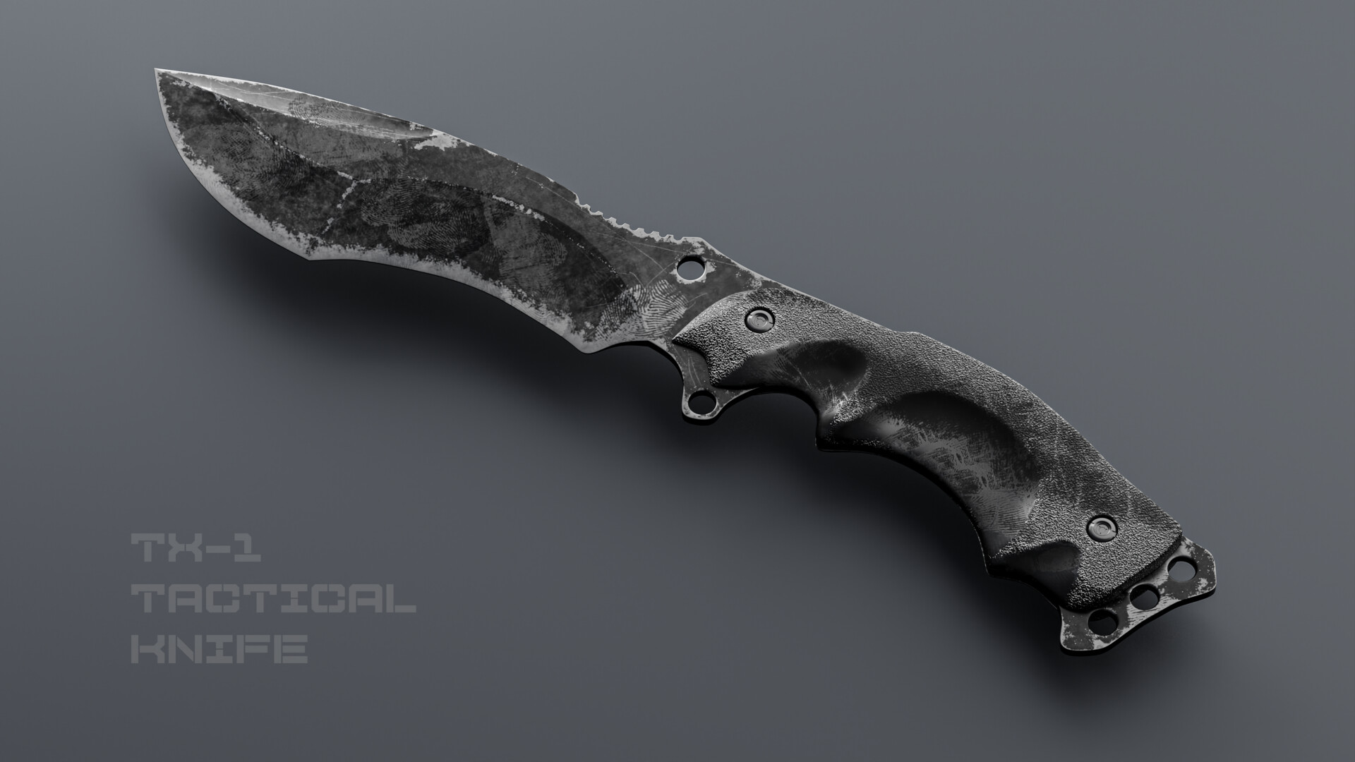 ArtStation TX1 Tactical Knife
