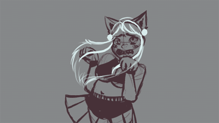 Loona Sad Cat Dance on Make a GIF