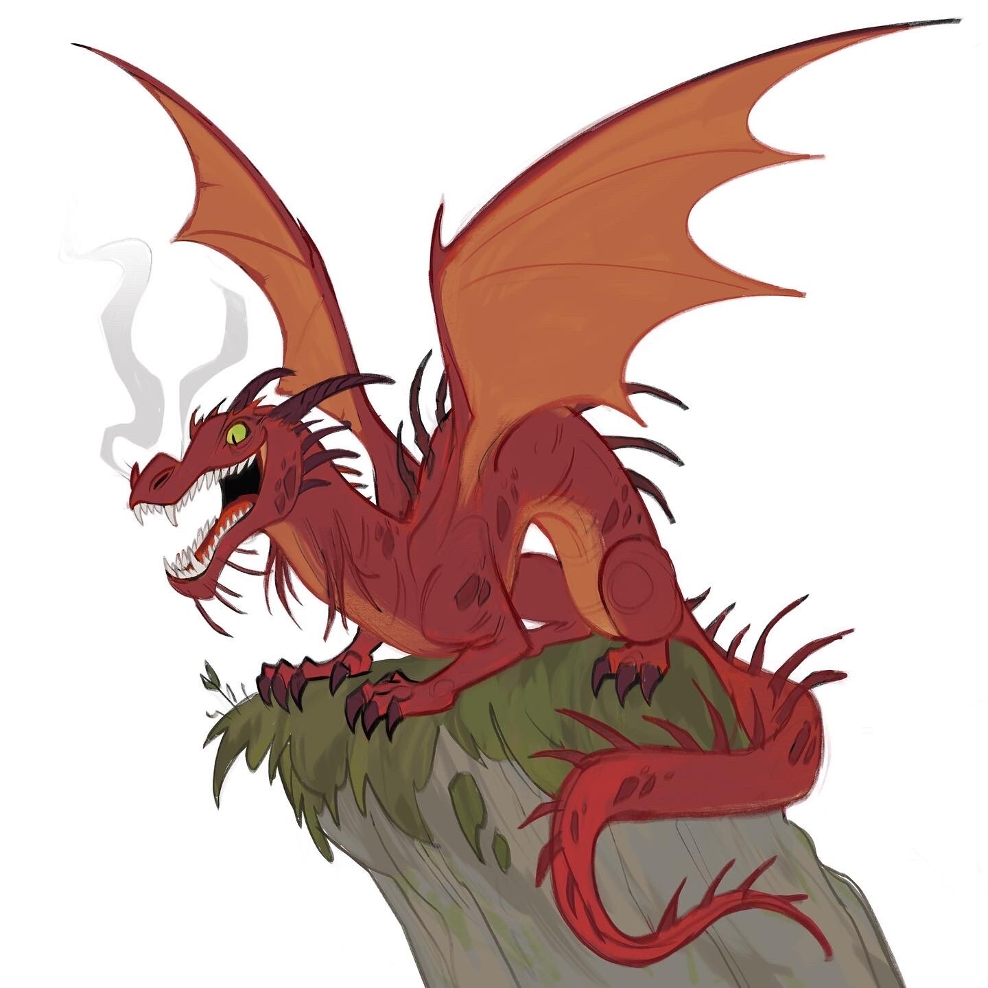 ArtStation Red Dragon