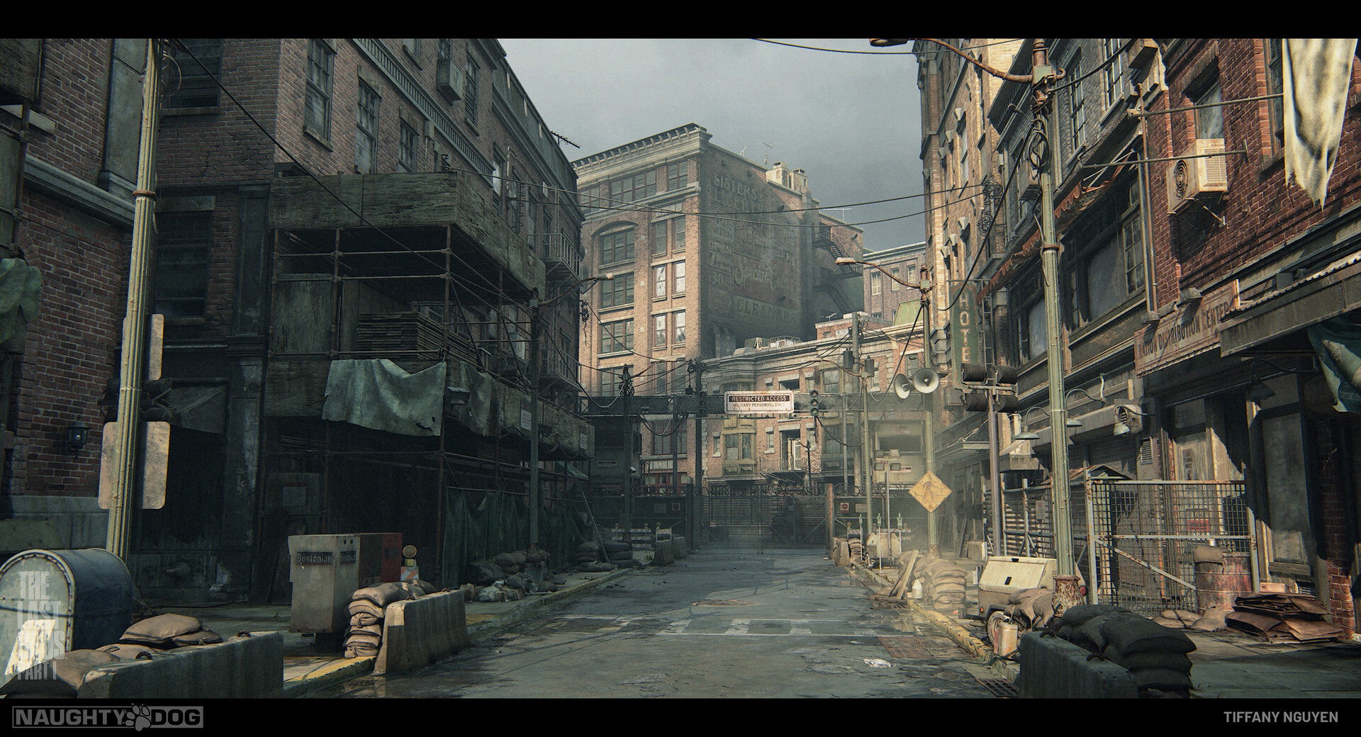 Steam Workshop::Post apocalypse Background + TLOU Quarantine Zone
