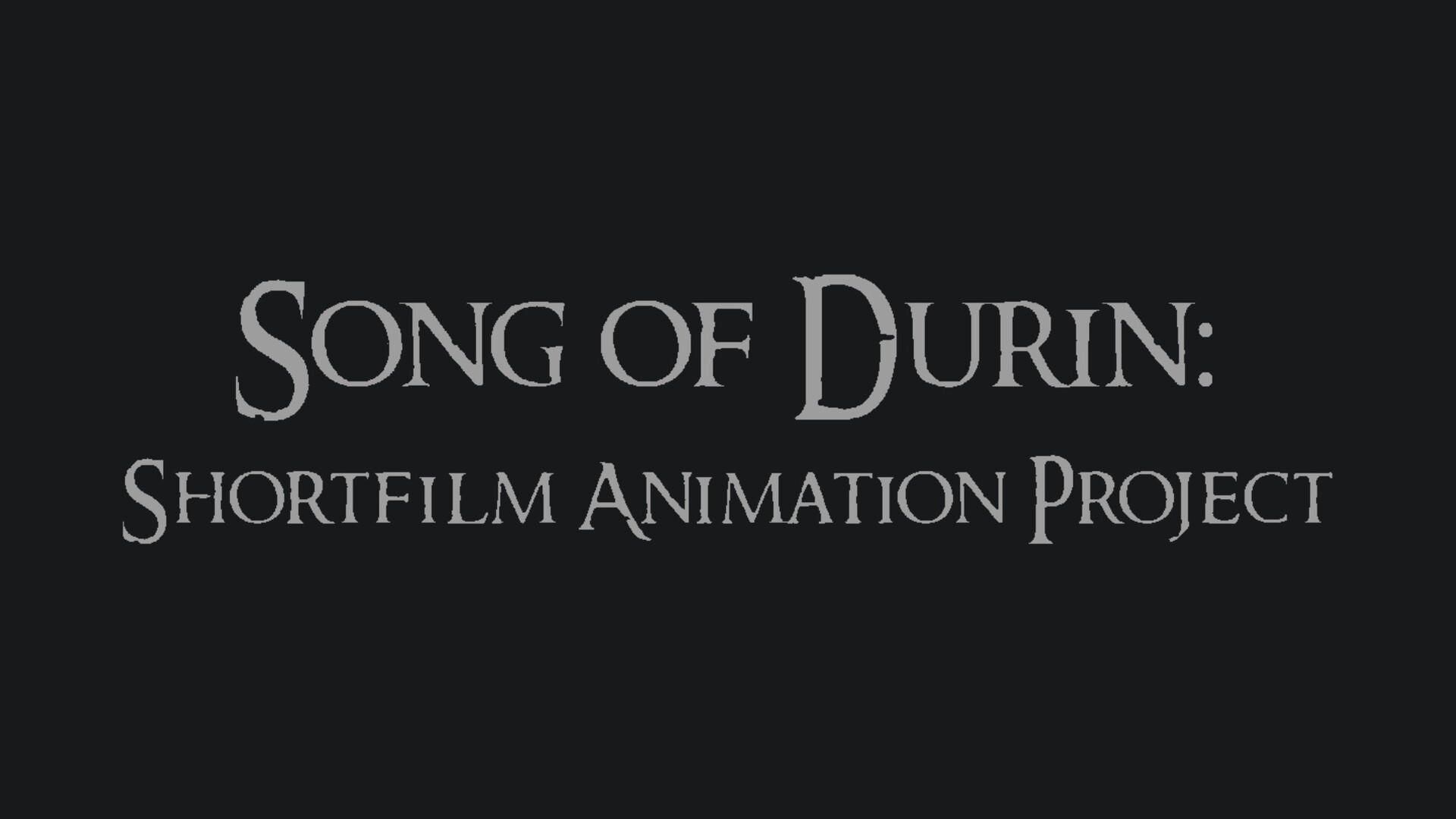 ArtStation Song of Durin Storyboard