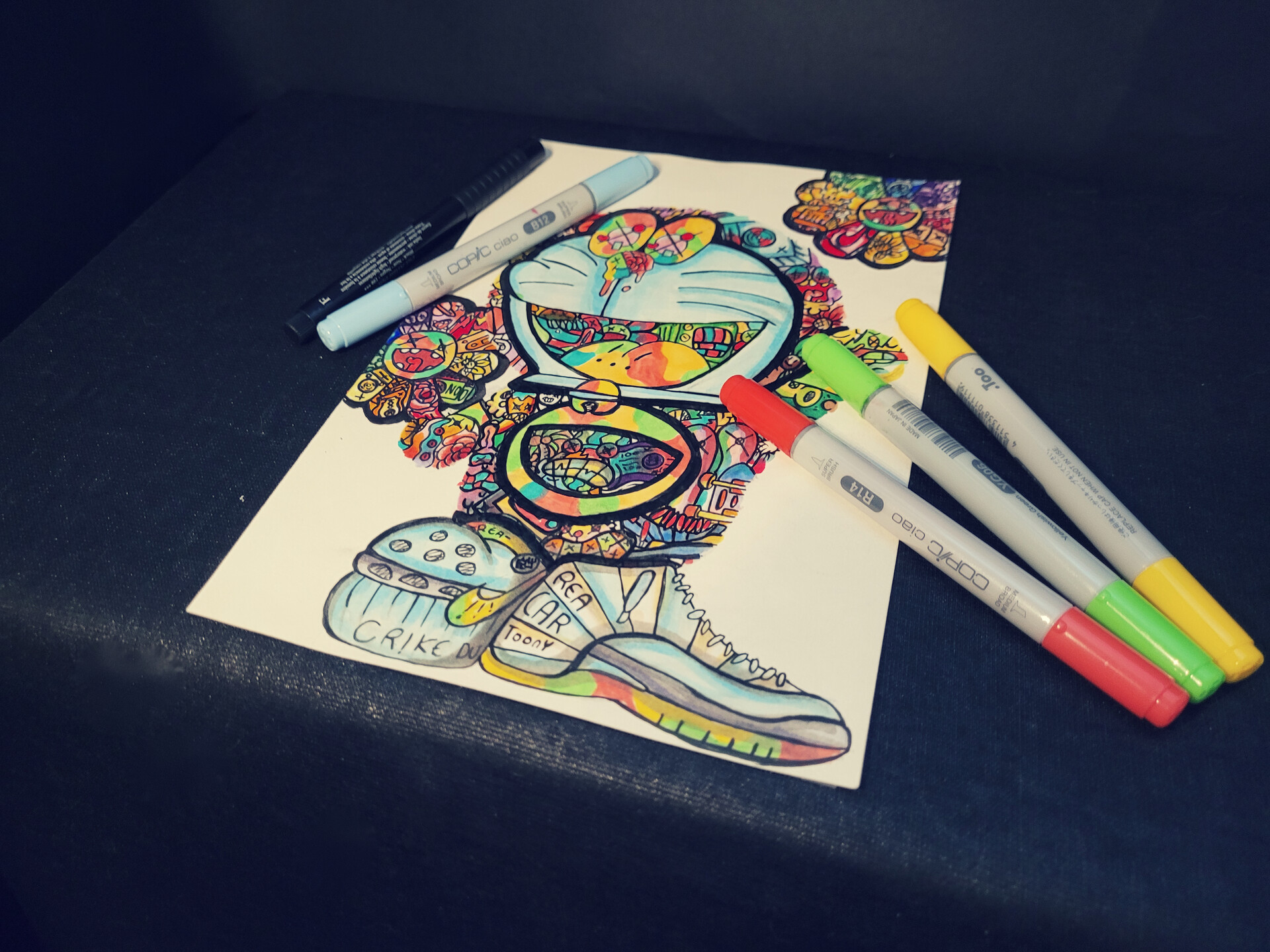 ArtStation Doraemon Doodle