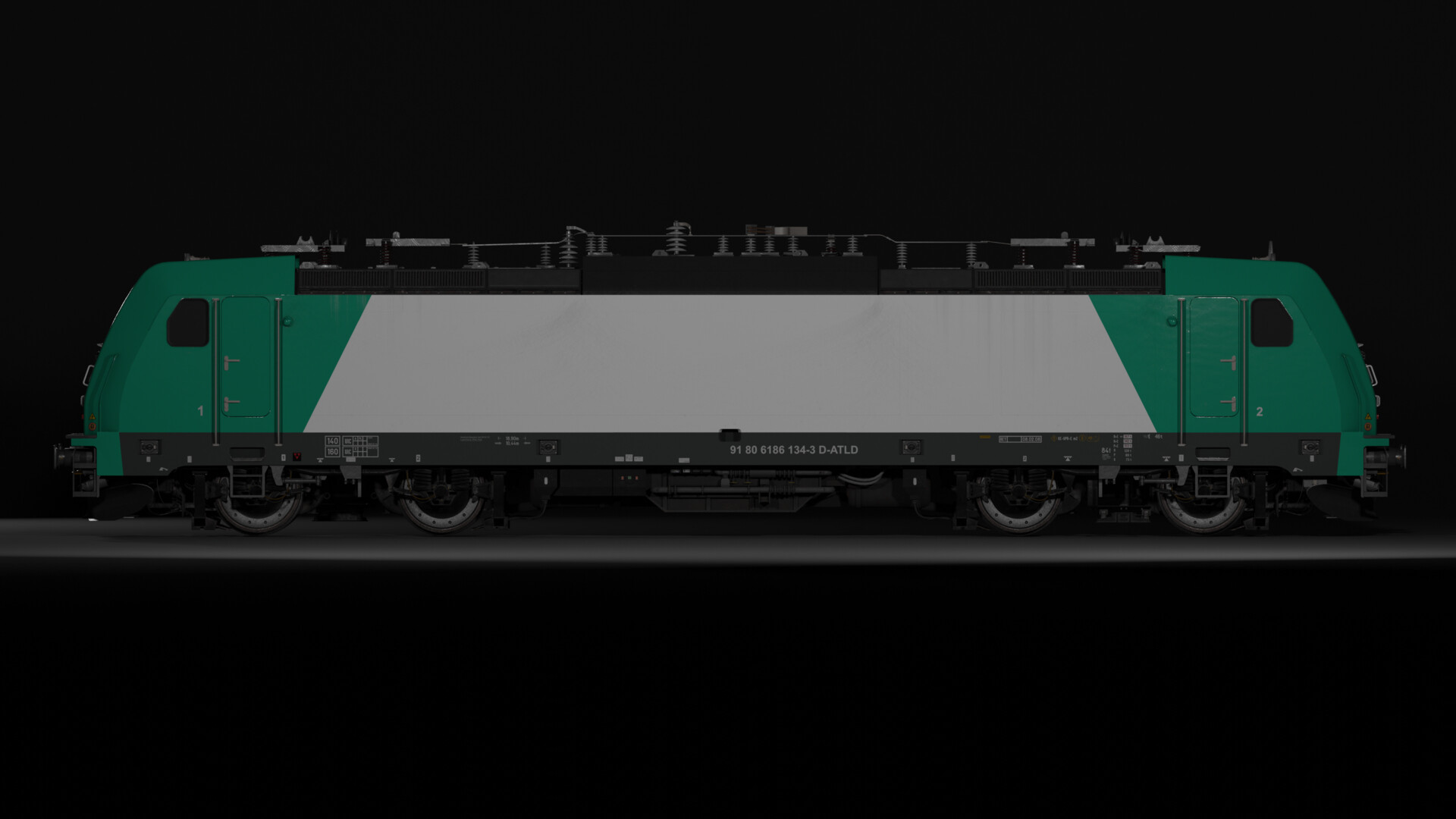 Filip Dragon - Traxx E186 Train model