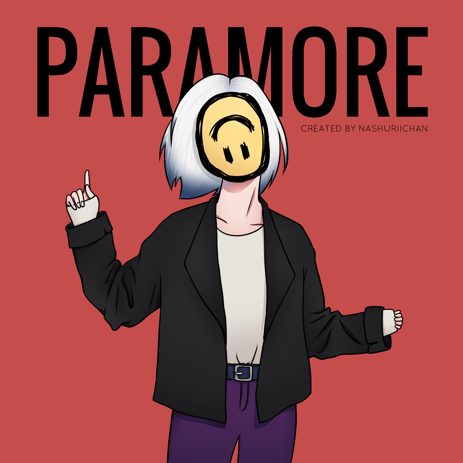 ArtStation - Paramore Spotify Playlist Cover