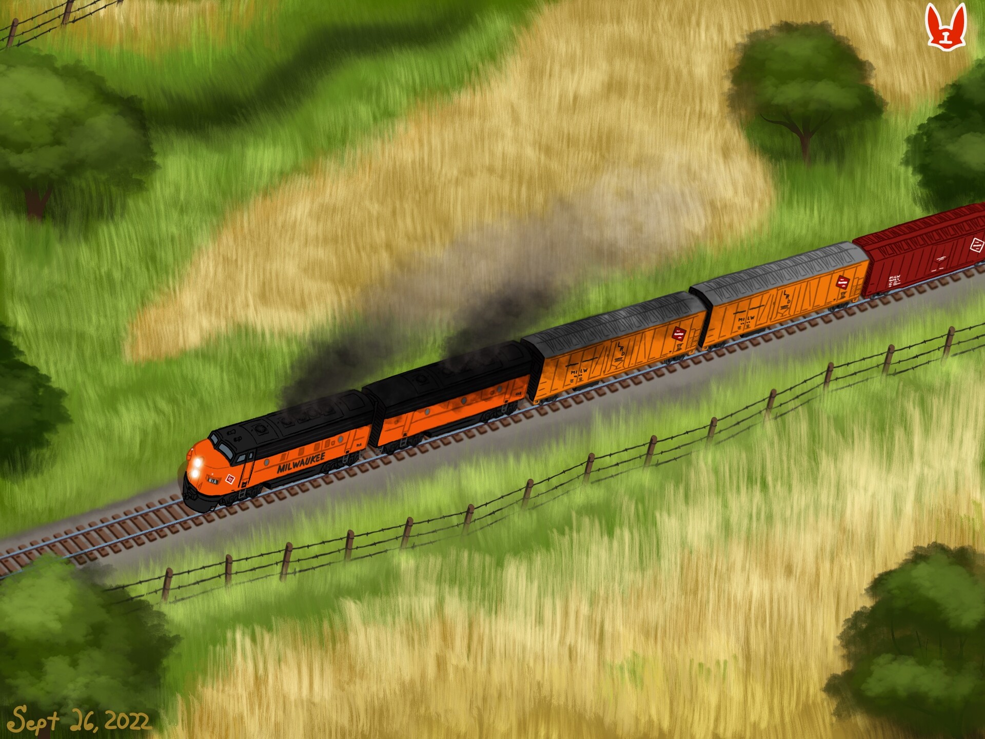 ArtStation Thru The Palouse ArtStation Thru The Palouse