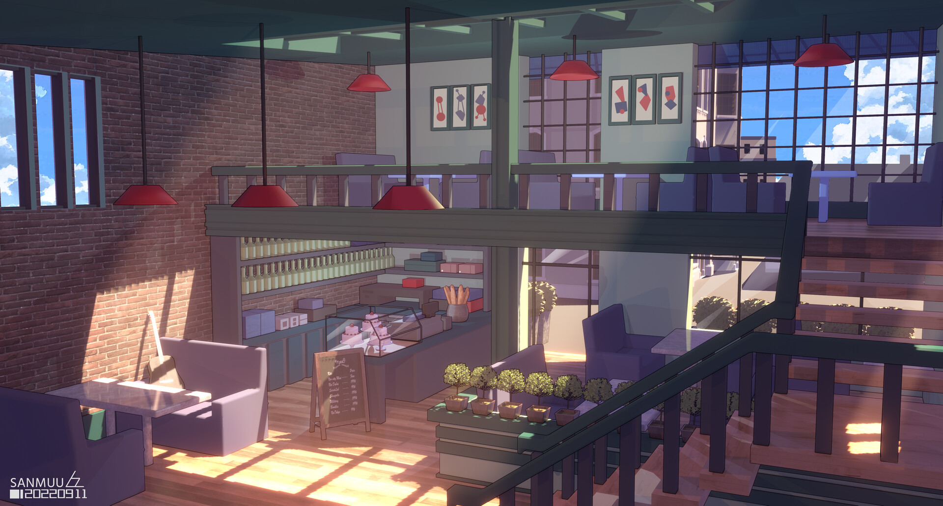 ArtStation Corner Cafe