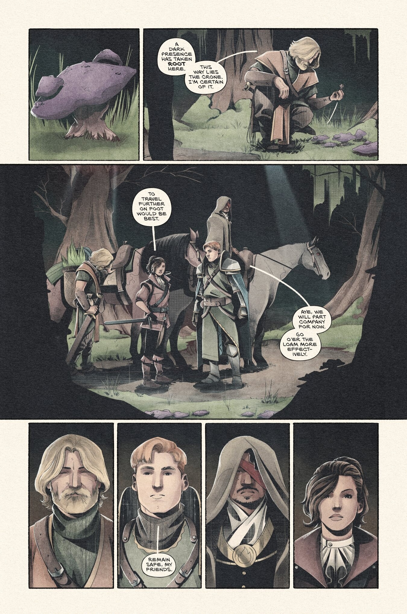 ArtStation - Fantasy Comic Pages