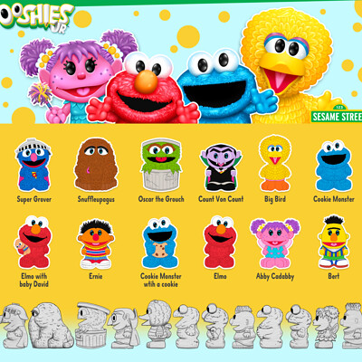 Sesame street ooshies 2025