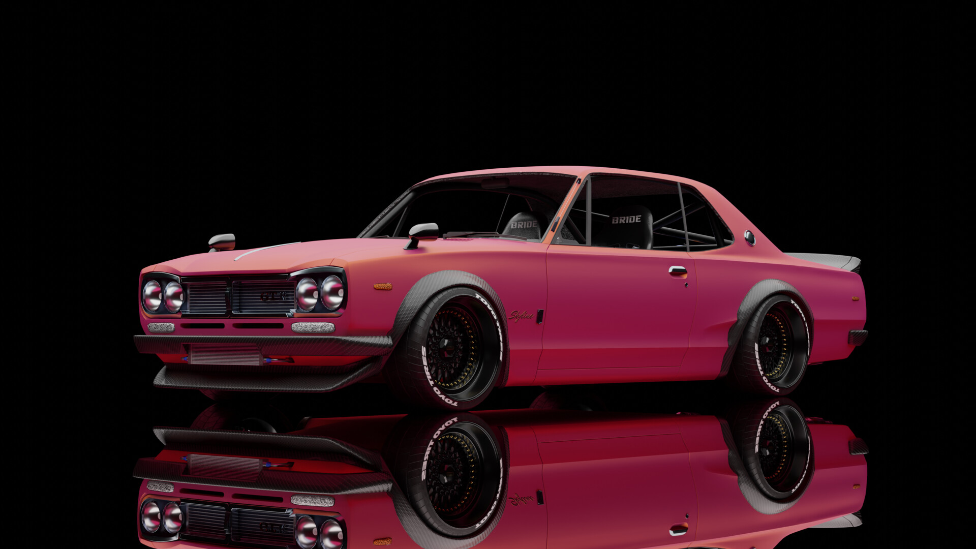 ArtStation - Nissan Fairlady Z Skyline Widebody