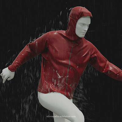 Moutain Bike Rain Jacket - WIP