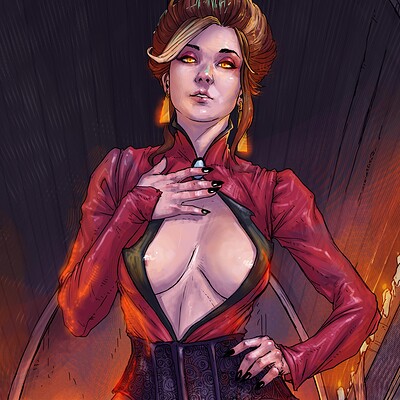 Alessandro amoruso roseblood manor clothed copia