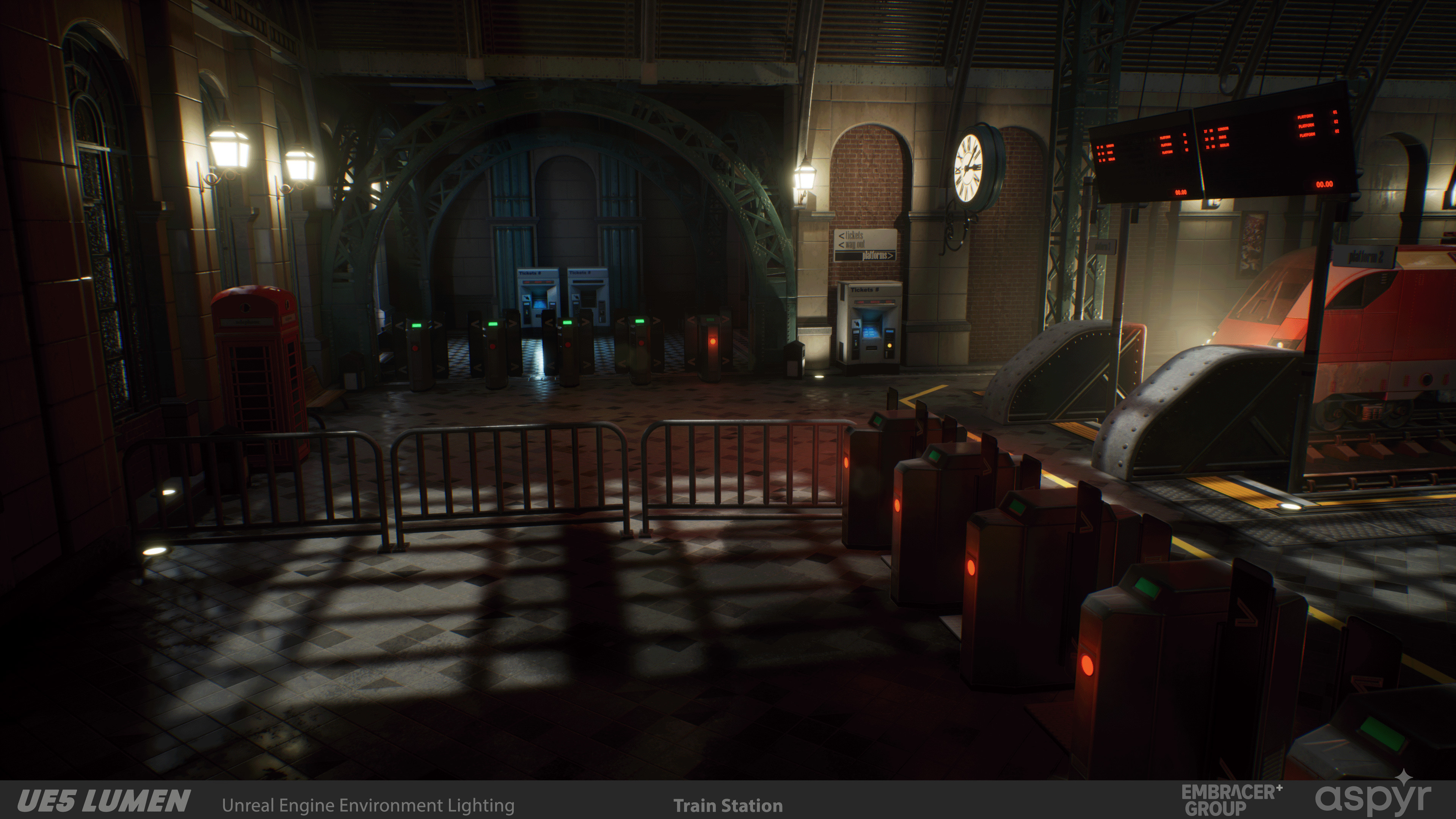 A somewhat clear goal with a unique color space, one I intend to make more prominent with gameplay triggers.