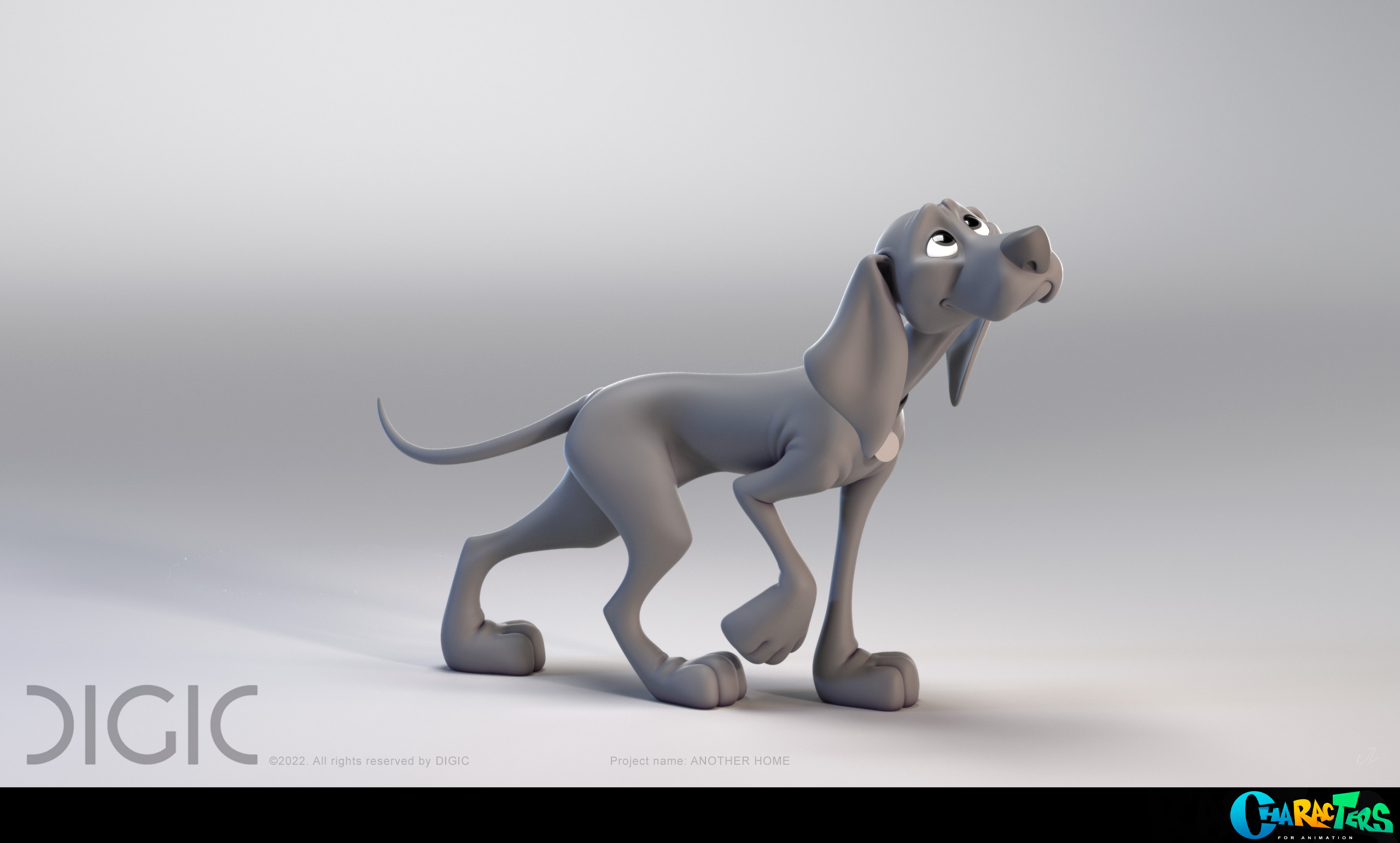3D visdev sculpt by Jimmy Levinsky