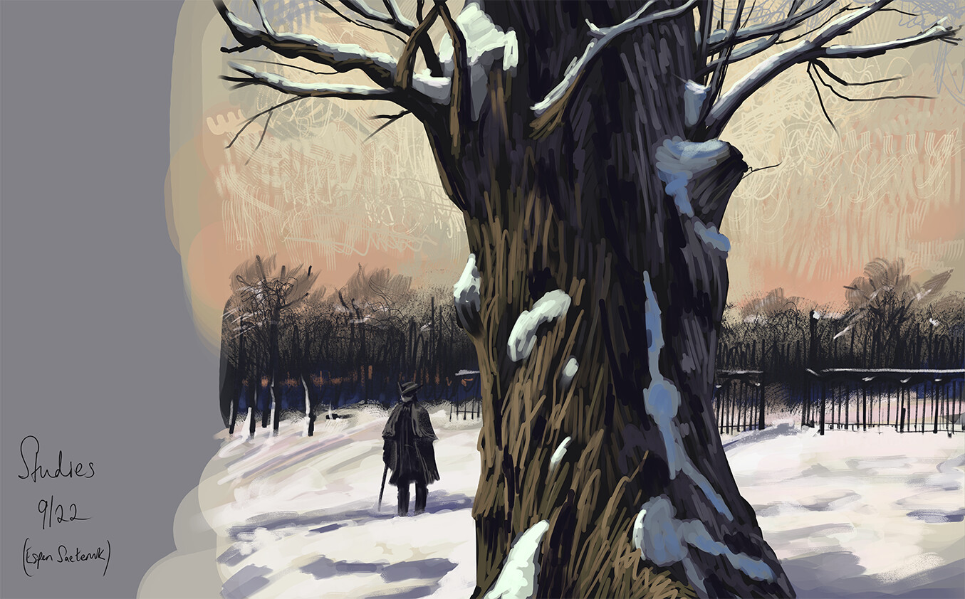 Study of artwork by Espen Sætervik