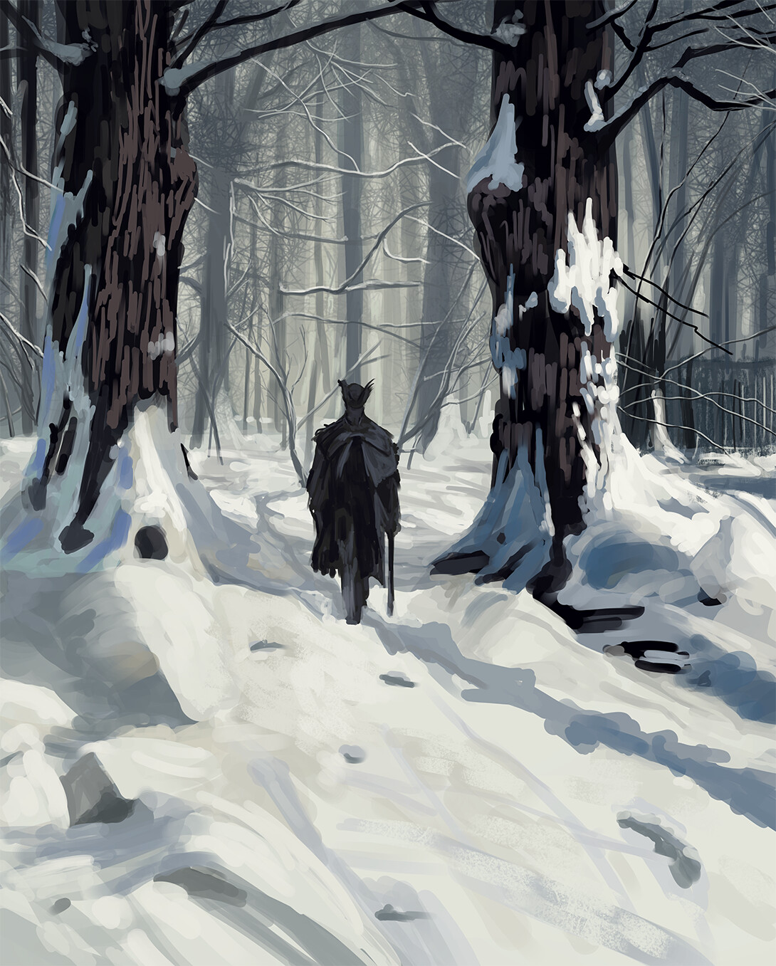 Study of artwork by Espen Sætervik