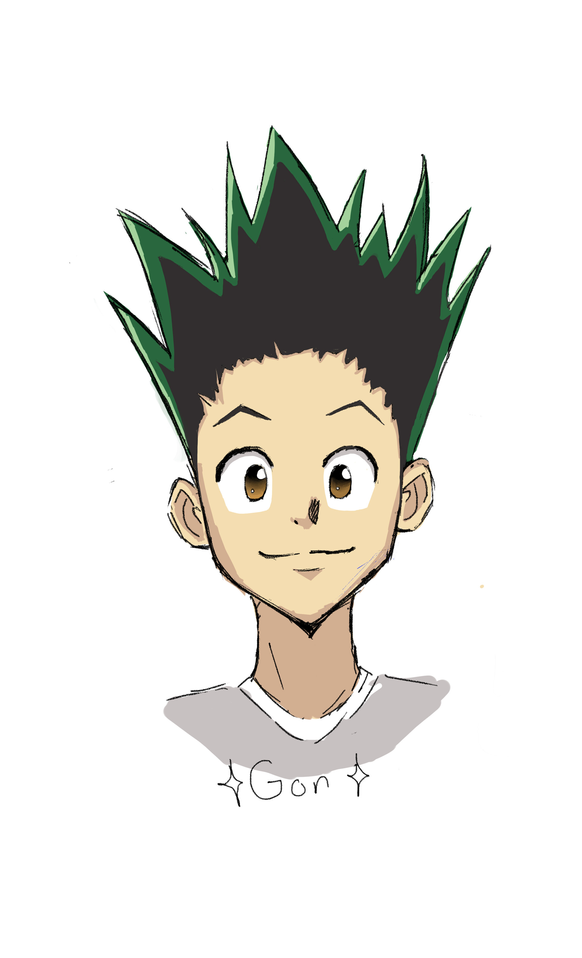 ArtStation Drawing gon and Killua