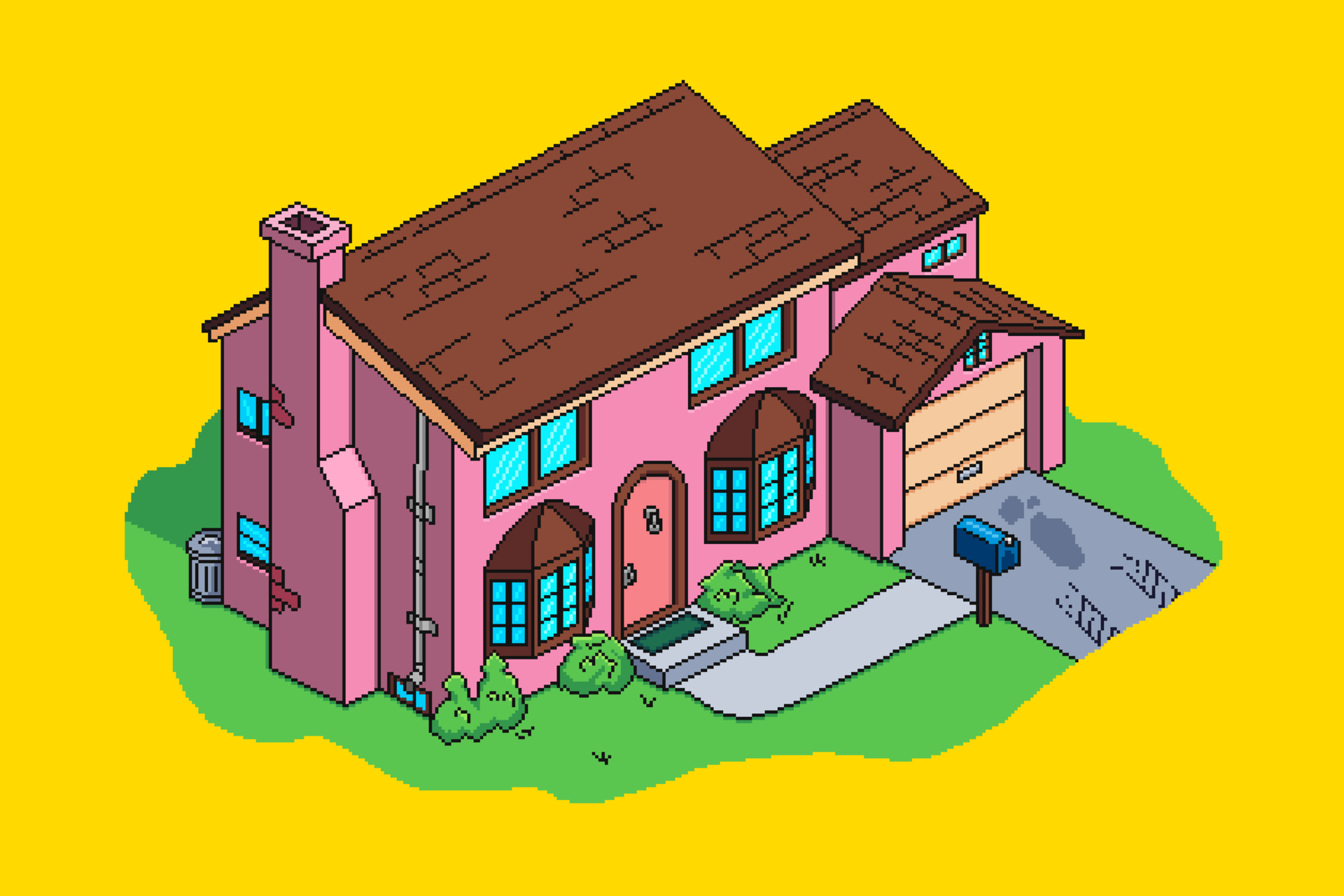 artstation-the-simpsons-house