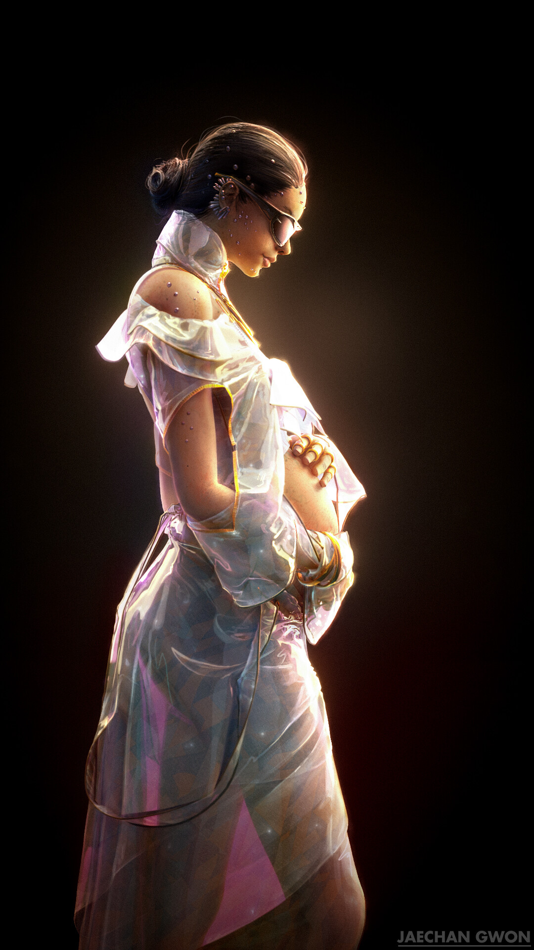 ArtStation Futuristic Maternity Fashion