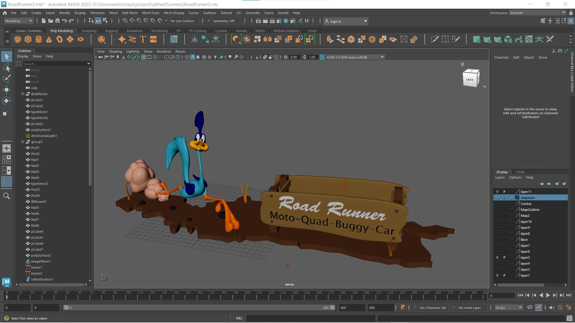 ArtStation Road Runner Card Holder