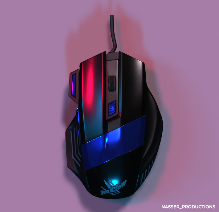 ArtStation "Ice Claw Mouse" Made With Blender