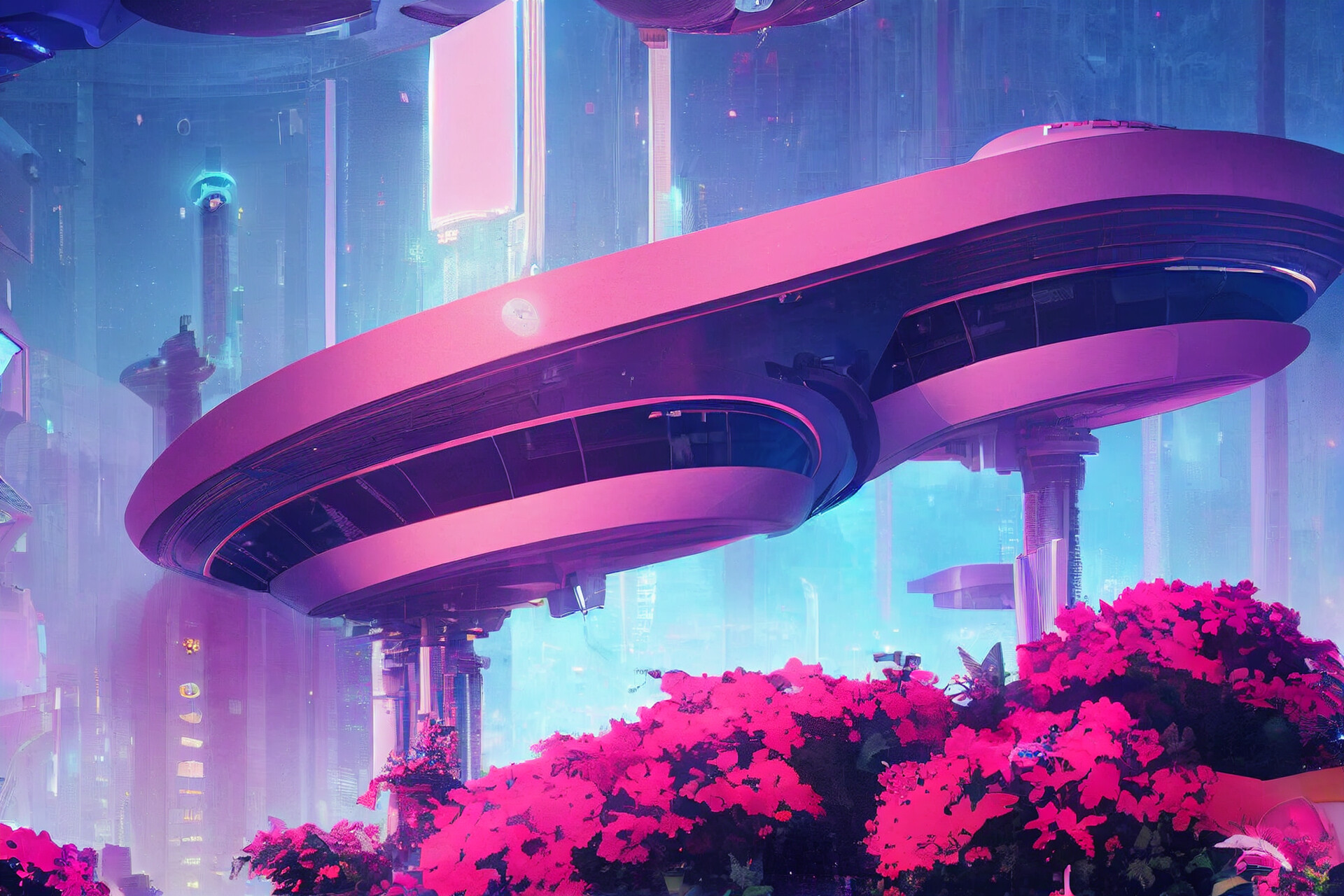 ArtStation Pinkish Radio Station