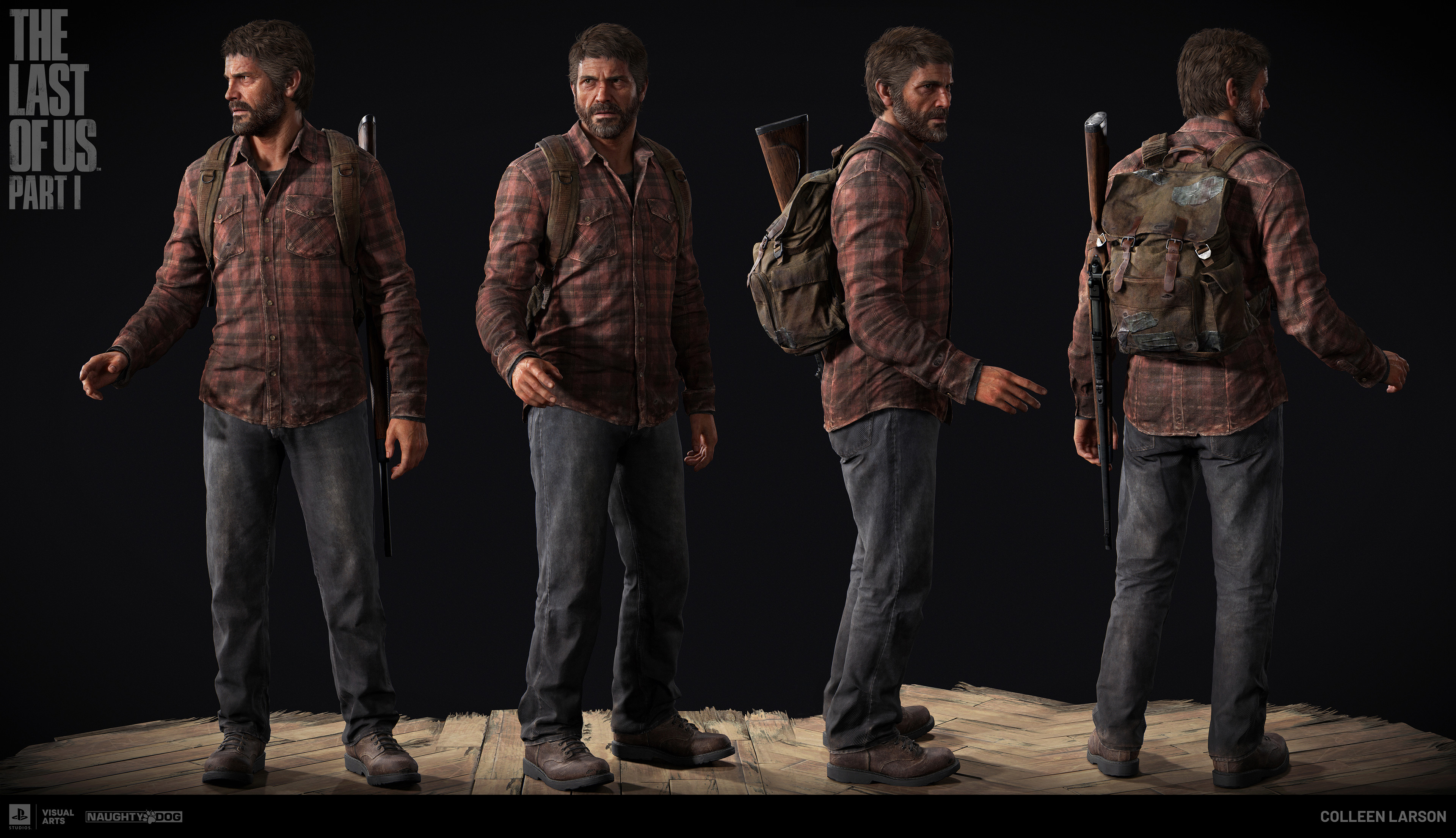 Colleen peck larson the last of us part i joel fall costume