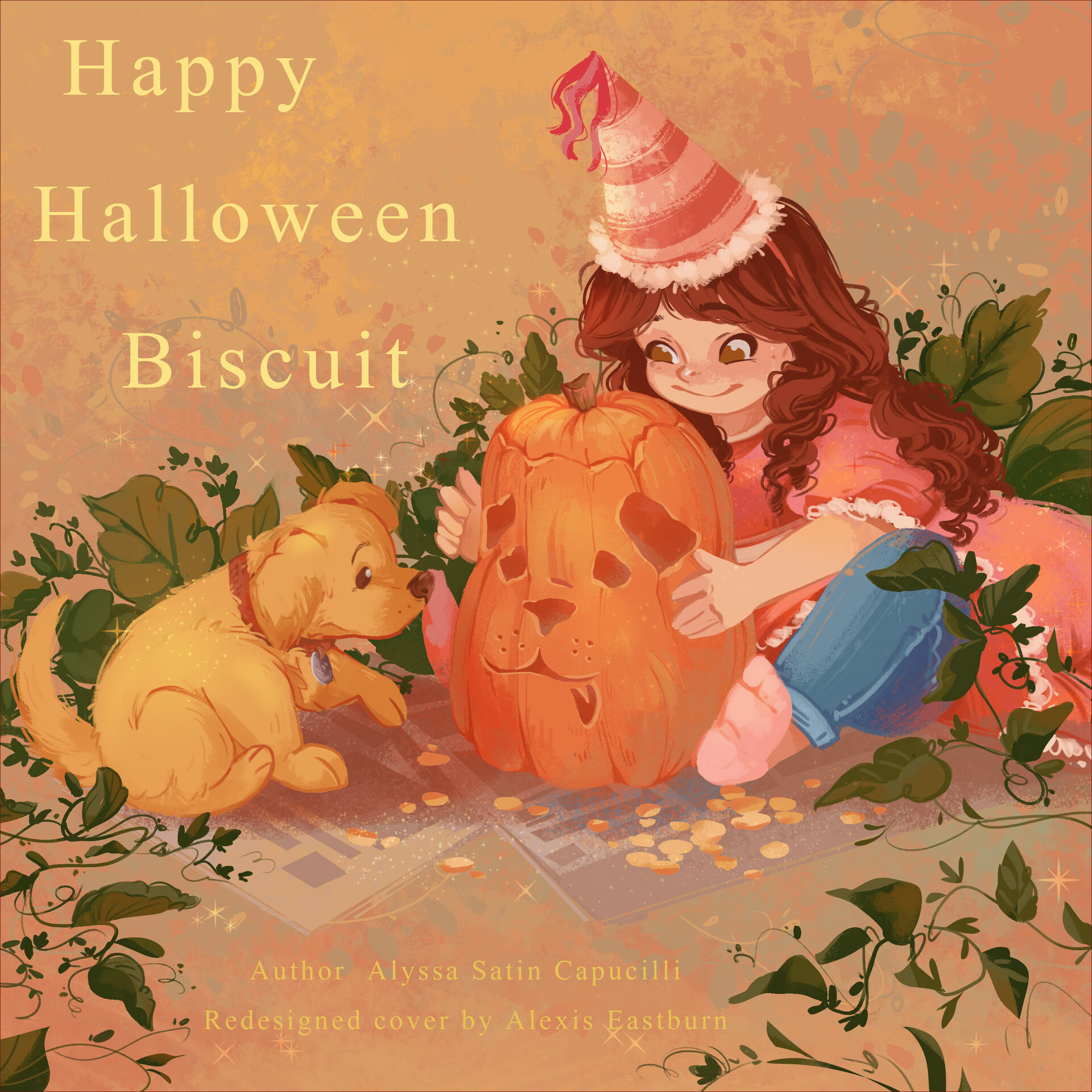Biscuit　Halloween　ArtStation　book　cover　Happy　redesign