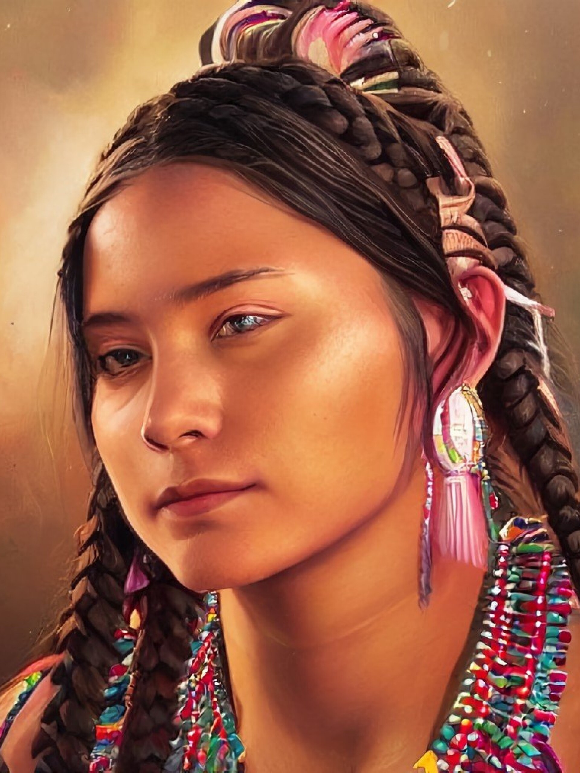 Native American Indian Hairstyles (Braids, Whorls, Scalplocks, Roached  'Mohawk' Hair, And Other Styles)