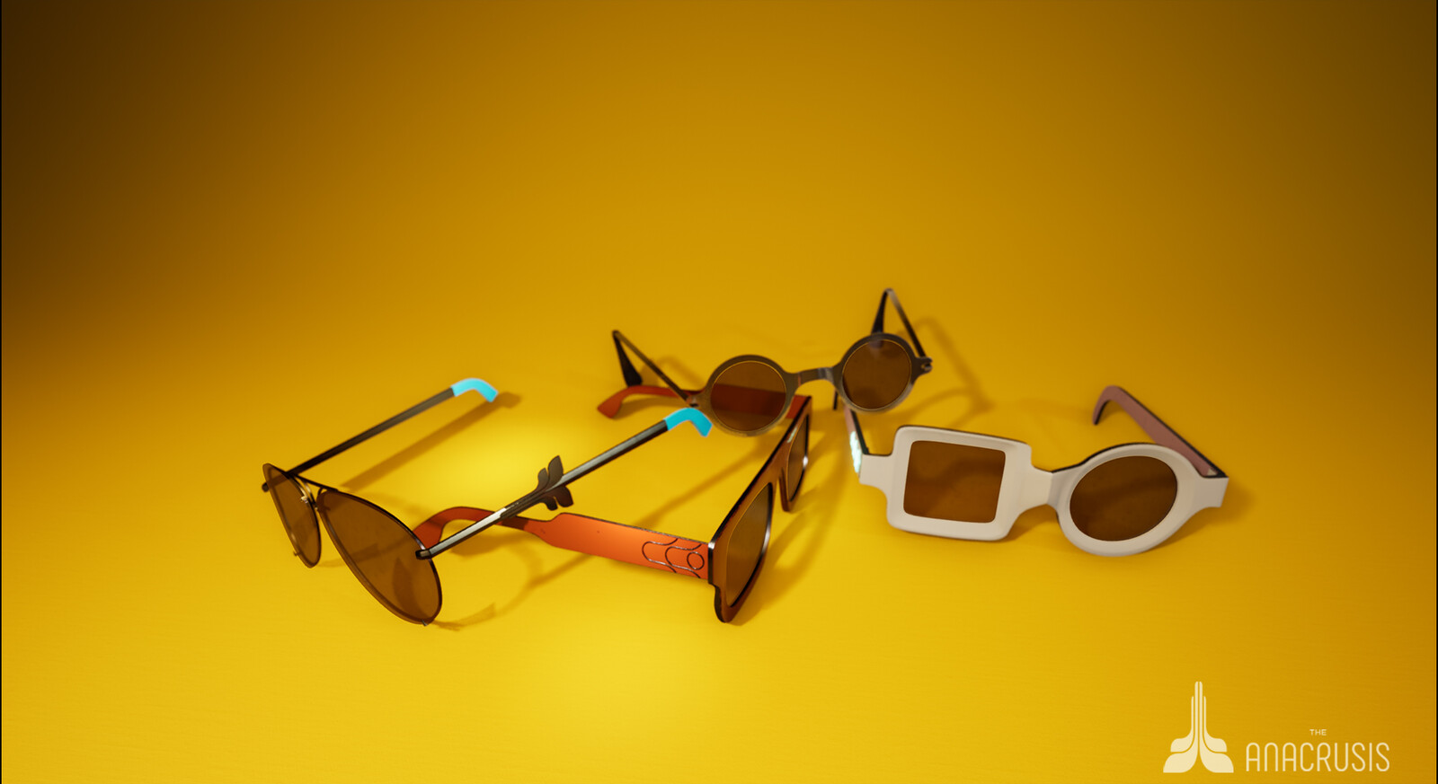 Cosmetics - Sunglasses that represent each of the playable characters