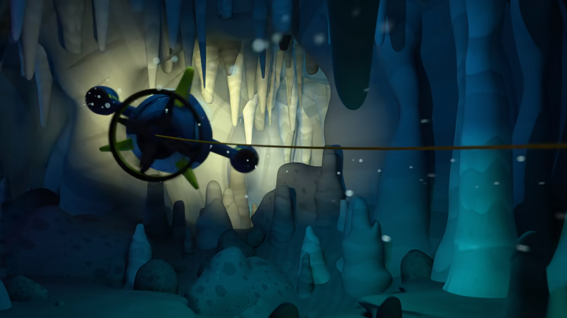 ArtStation Octonauts movie. Art Direction on Caves of Sac Actun