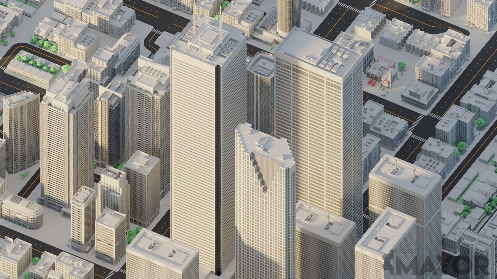 ArtStation The Sim City 4 Look simcity-4-season-2-high-density-youtube