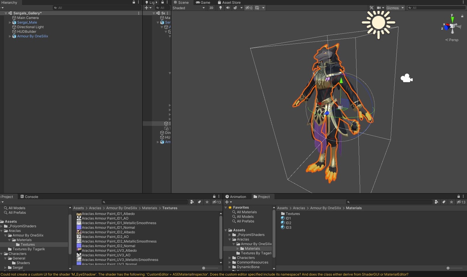 Set up and ready in unity!