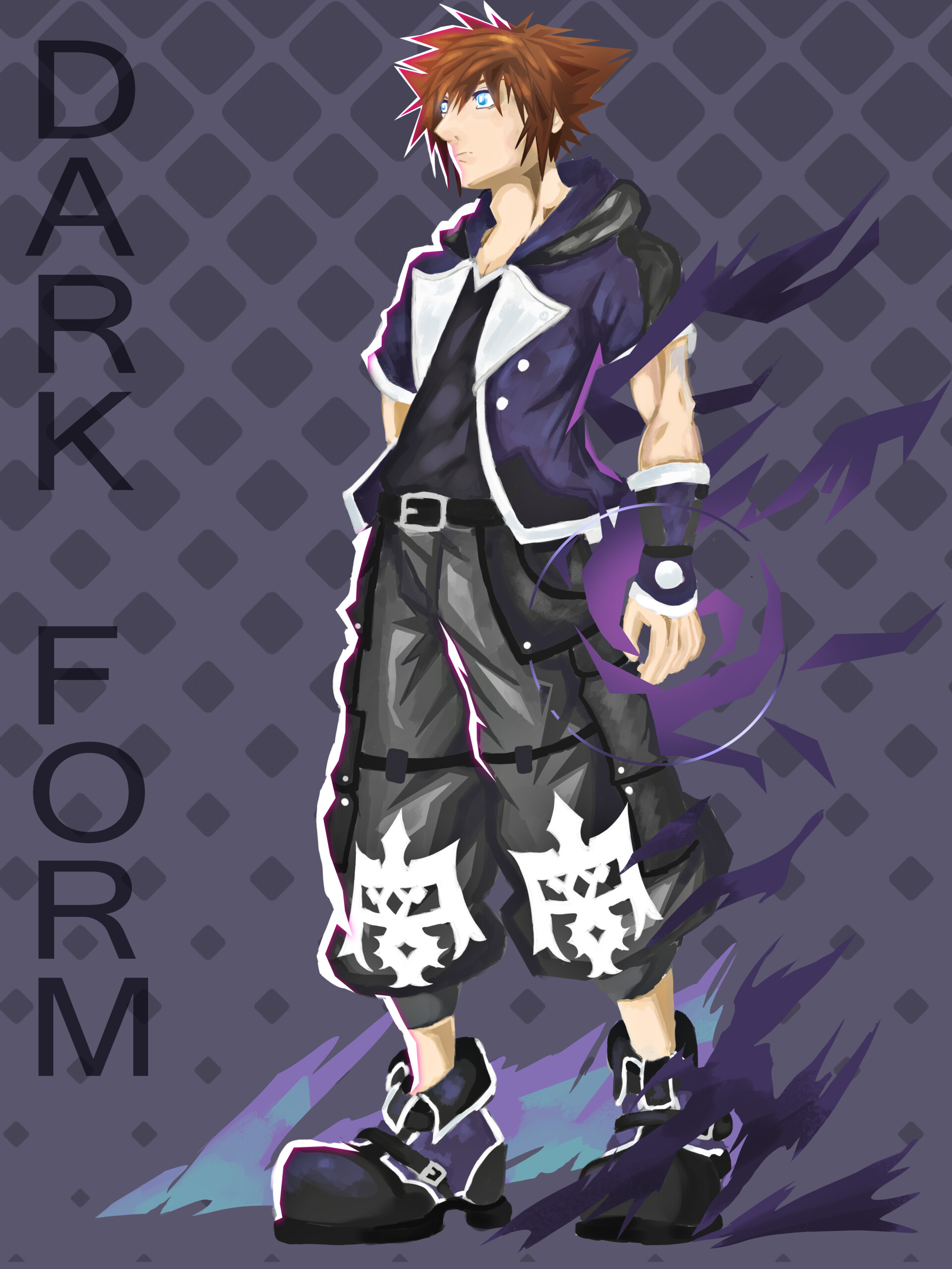 Kingdom Hearts Dark Sora