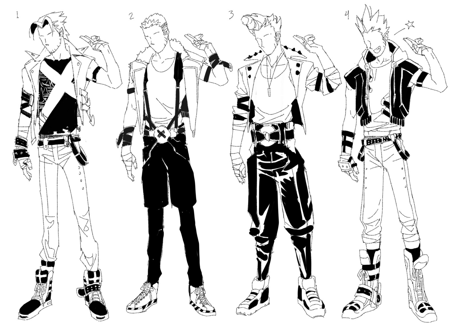 Some initial tries at my boy Yellow