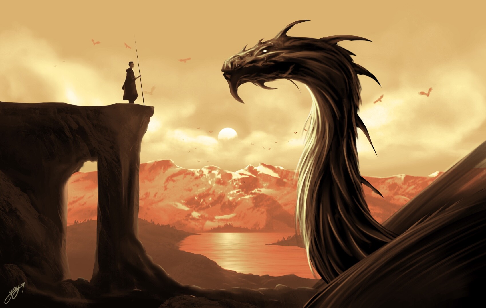 ArtStation The Dragon Keeper