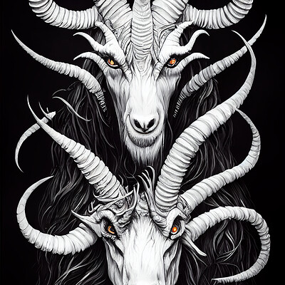 Dark philosophy darkphilosophy symmetrical demon goat long hair glowing eyes br 82980ba4 1595 4930 908b 0386b405b2b6 1