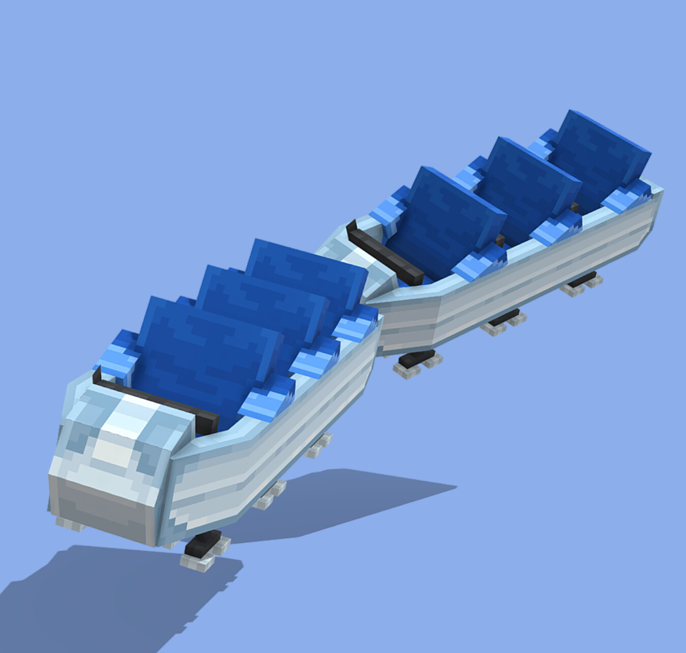 ArtStation Space Mountain ride vehicle