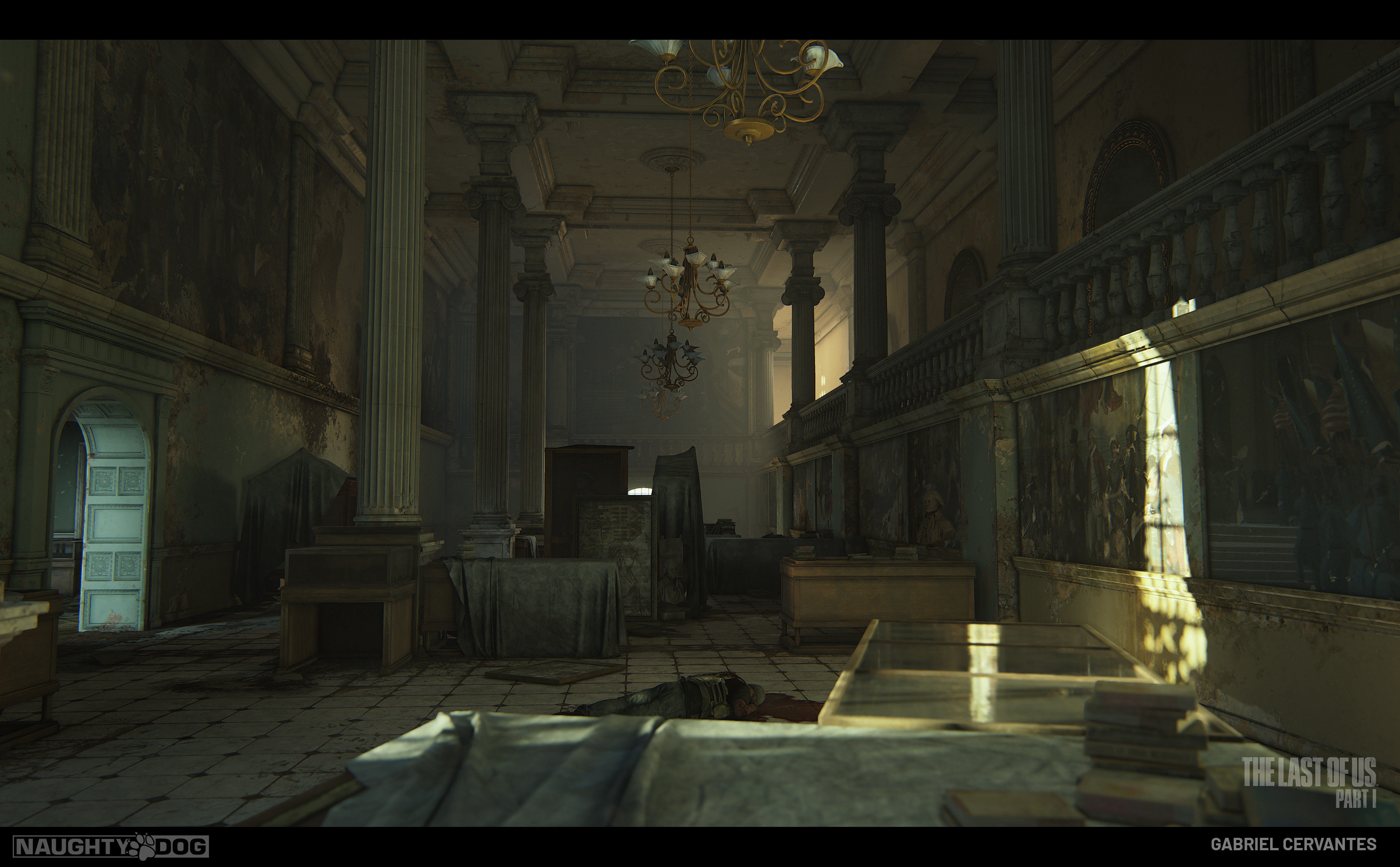 ArtStation - Last of Us Part 1 - Capitol Interior Part 2