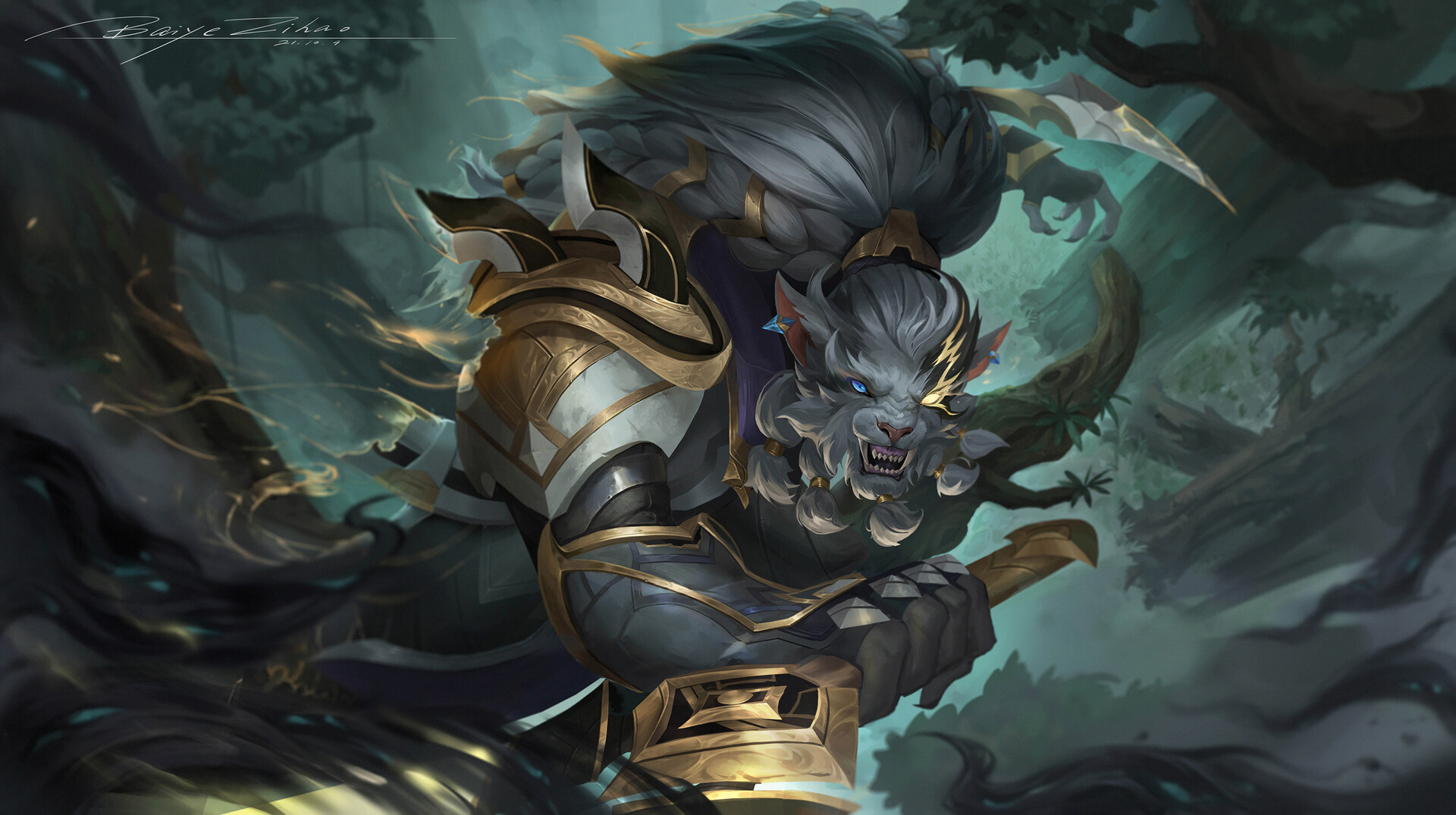 ArtStation - Sentinel Rengar